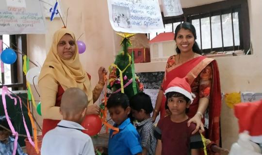 വിദ്യാർത്ഥികൾക്ക് ഓൺലൈൻ പഠന സൗകര്യമൊരുക്കി പൂഞ്ഞാർ ജിഎൽപി സ്കൂളിലെ അധ്യാപകർ