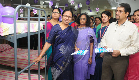 സ്ത്രീകൾക്കും കുട്ടികൾക്കും രാത്രിയിൽ തങ്ങാൻ വൺഡേ ഹോം