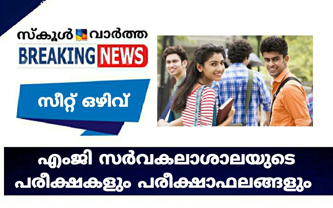 എംജി സർവകലാശാല പരീക്ഷകളും പരീക്ഷാഫലങ്ങളും