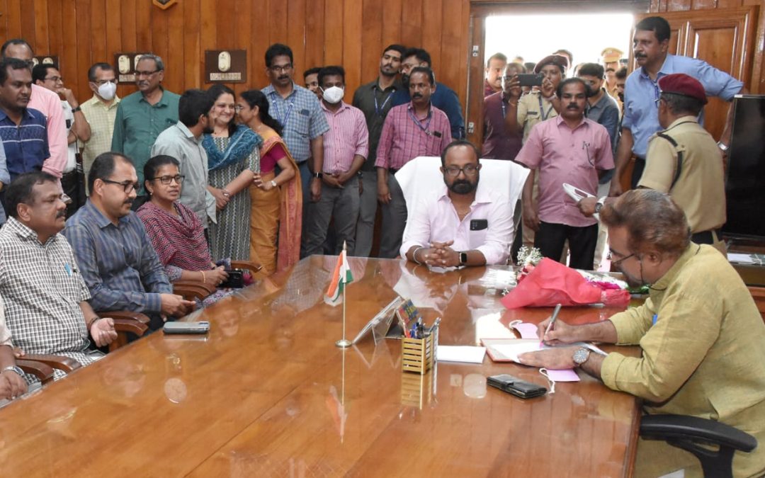 ഡോ.സി.ടി. അരവിന്ദകുമാര് എംജി വൈസ്ചാന്സലറായി ചുമതലയേറ്റു